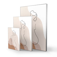 Load image into Gallery viewer, Elegant Serenity: Minimalist Line Art Print
