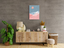 Load image into Gallery viewer, Mid-Century Mountain Set Art Prints
