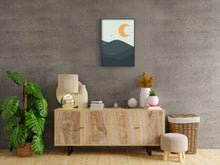 Load image into Gallery viewer, Moonlit Escape: Romantic Landscape Art Print
