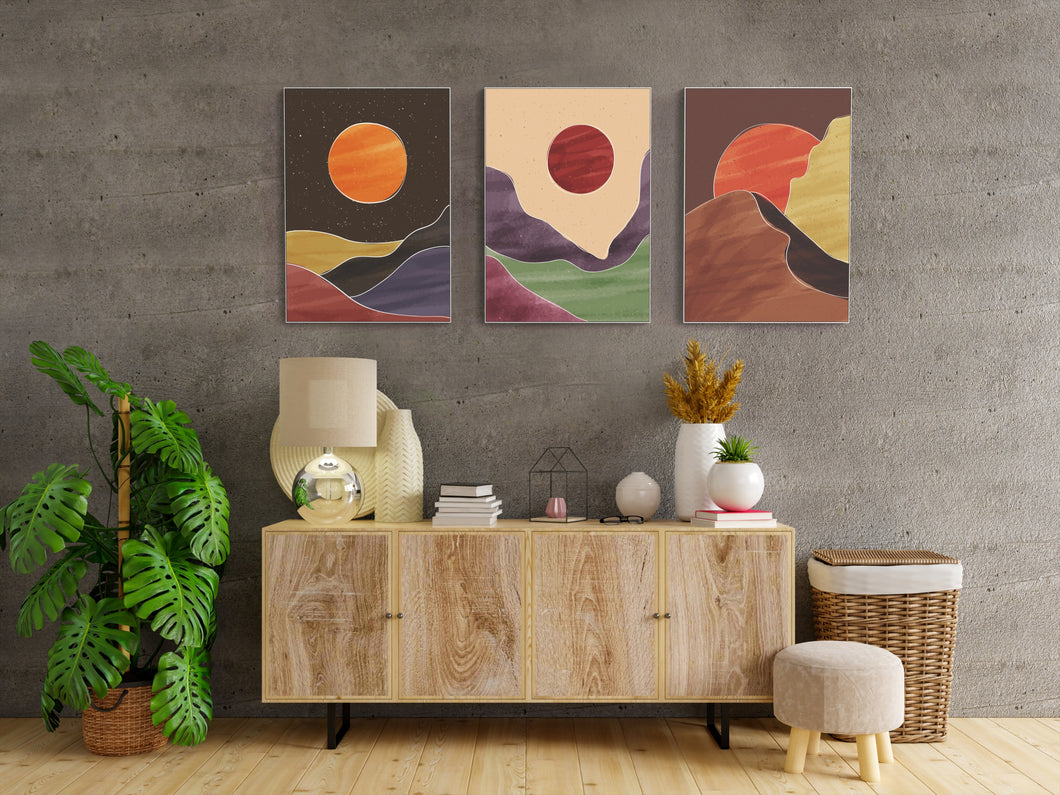 Nature's Palette Fabric Wall Art