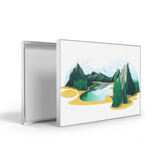 Load image into Gallery viewer, Nature&#39;s Tranquility: Portable Lake-Inspired Art Piece
