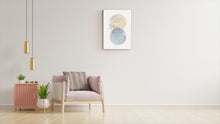 Load image into Gallery viewer, Serene Azure Abstract Art Print
